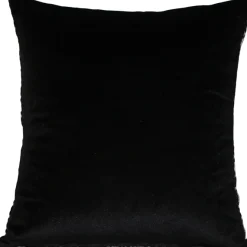 Art Deco Stripes Textured Velvet Throw pillow 20x20