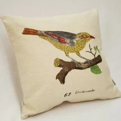Bird on Branch 20x20 Throw Pillow