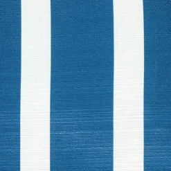 Bold Blue Stripes Throw Pillow 16x16