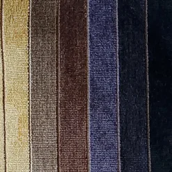 Bullion Stripes Textured Velvet Throw Pillow 20x20
