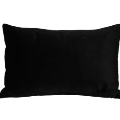 Bullion Stripes Textured Velvet Throw Pillow 12x19