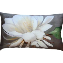 Cactus Flower 12x20 Throw Pillow