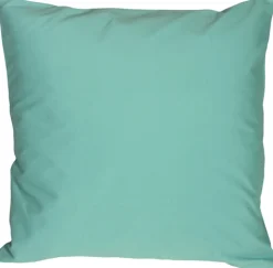 Caravan Cotton Turquoise 20x20 Throw Pillow