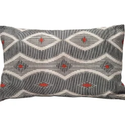 Desmond Red Diamond Pillow 12x20