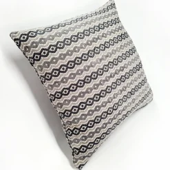 Gazing Foundry Gray Throw Pillow 17x17