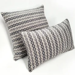 Gazing Foundry Gray Throw Pillow 17x17