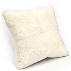 Genuine Shorn Sheepskin Throw Pillows 20x20