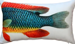 Guppy Fish Pillow 12x19