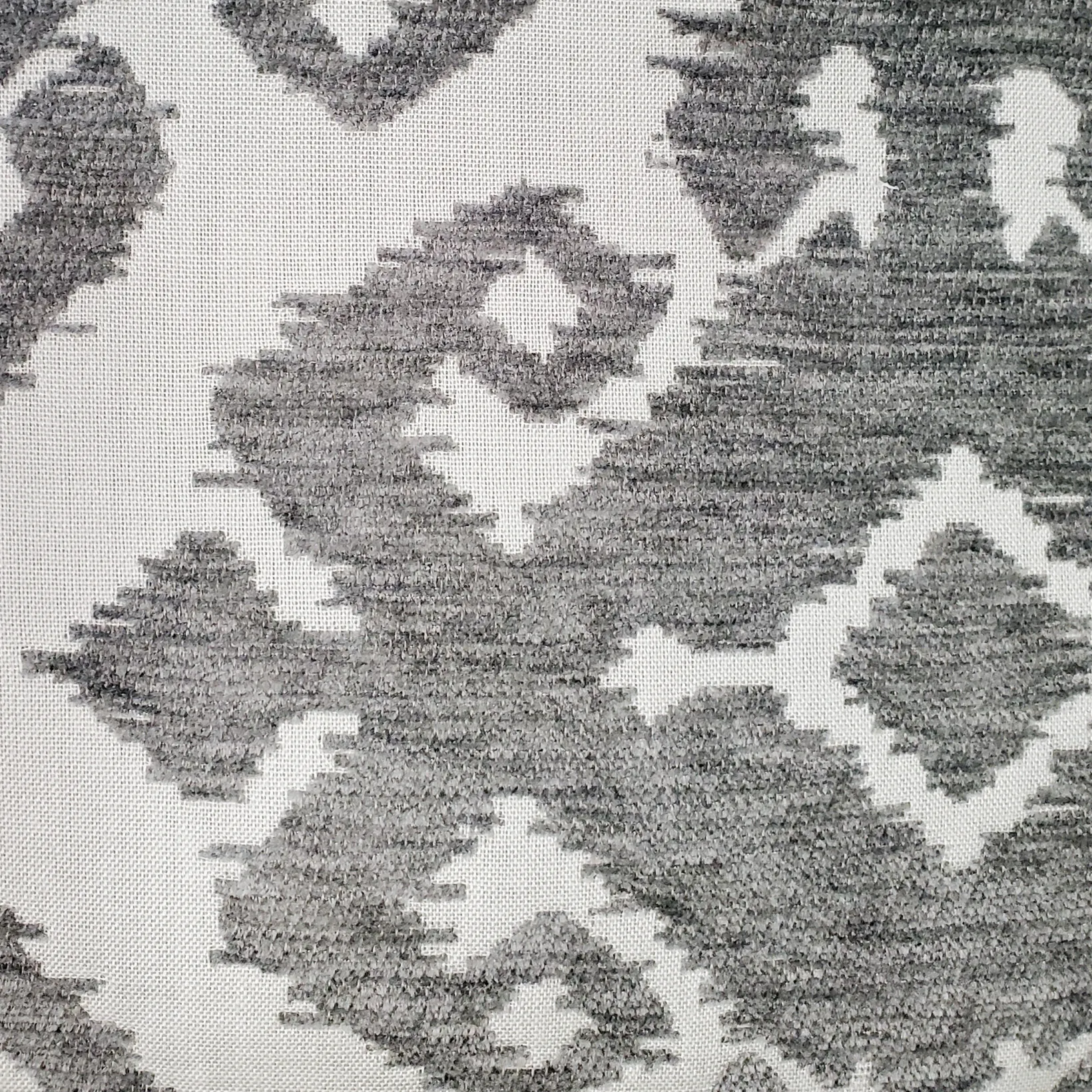 Insignia Gray Outdoor Throw Pillow 19x19