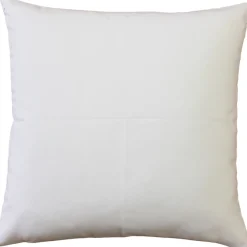 Karalina Feather Swirl Red Throw Pillow 20x20