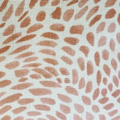Matisse Dots Coral Pink Throw Pillow 19x19