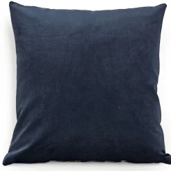 Mod Grid Aqua Velvet Throw Pillow 21x21