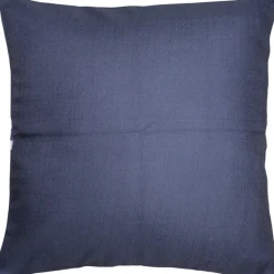 Ocean Reef Coral on Navy Throw Pillow 20x20
