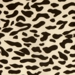 Ocelot Print Cotton Large 22x22 Throw Pillow