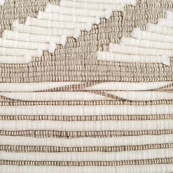 Ojai Cream Chevron Bohemian Pillow 20x20