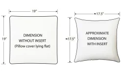 Palermo Velvet Outdoor Pillows 19x19