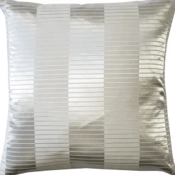 Pinctada Pearl Pale Silver Throw Pillow 19x19