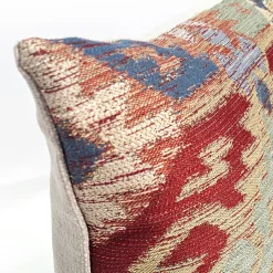 Poso Ikat Jacquard Throw Pillow 20x20
