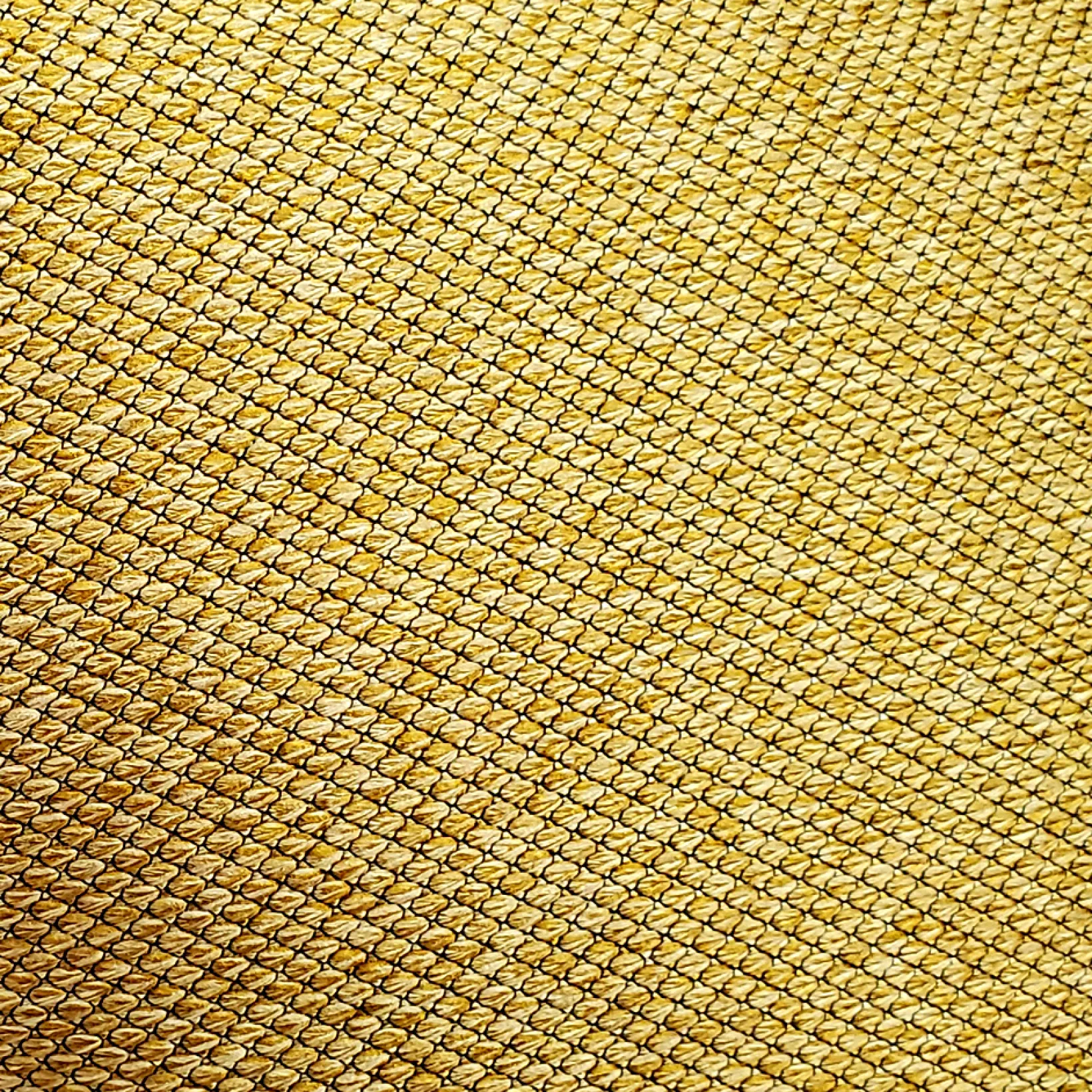 Rio Grande Ochre Gold Throw Pillow 12x20