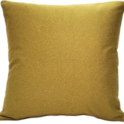 Rio Grande Ochre Gold Throw Pillow 19x19