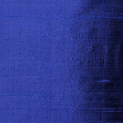 Sankara Ink Blue Silk Throw Pillow 20x20