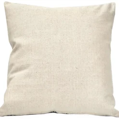 Skyward Plumage Blue Woven Throw Pillow 21x21