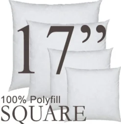 Square 17x17 Polyfill Pillow Insert