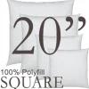 Square 20"x20" Polyfill Pillow Insert
