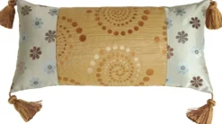 Summer Sand Decorative Pillow (WITH TASSELS)