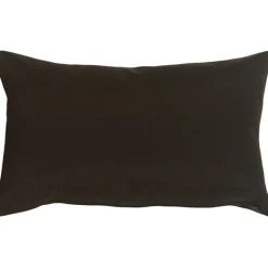 Sunbrella Black 12x19 Outdoor Pillow