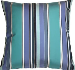 Sunbrella Dolce Oasis Stripes 20x20 Outdoor Pillow