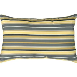 Sunbrella Foster Metallic 12x19 Outdoor Pillow