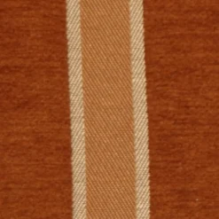 Traditional Stripes in Rust 16x16 Decorative Pillow