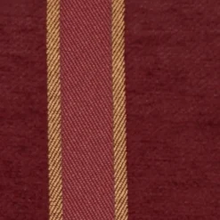 Traditional Stripes in Wine 19x19 Decorative Pillow