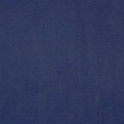Tuscany Linen Indigo Blue Throw Pillow 20x20