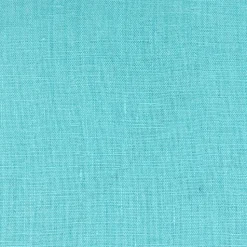 Tuscany Linen Turquoise Throw Pillow 12x19
