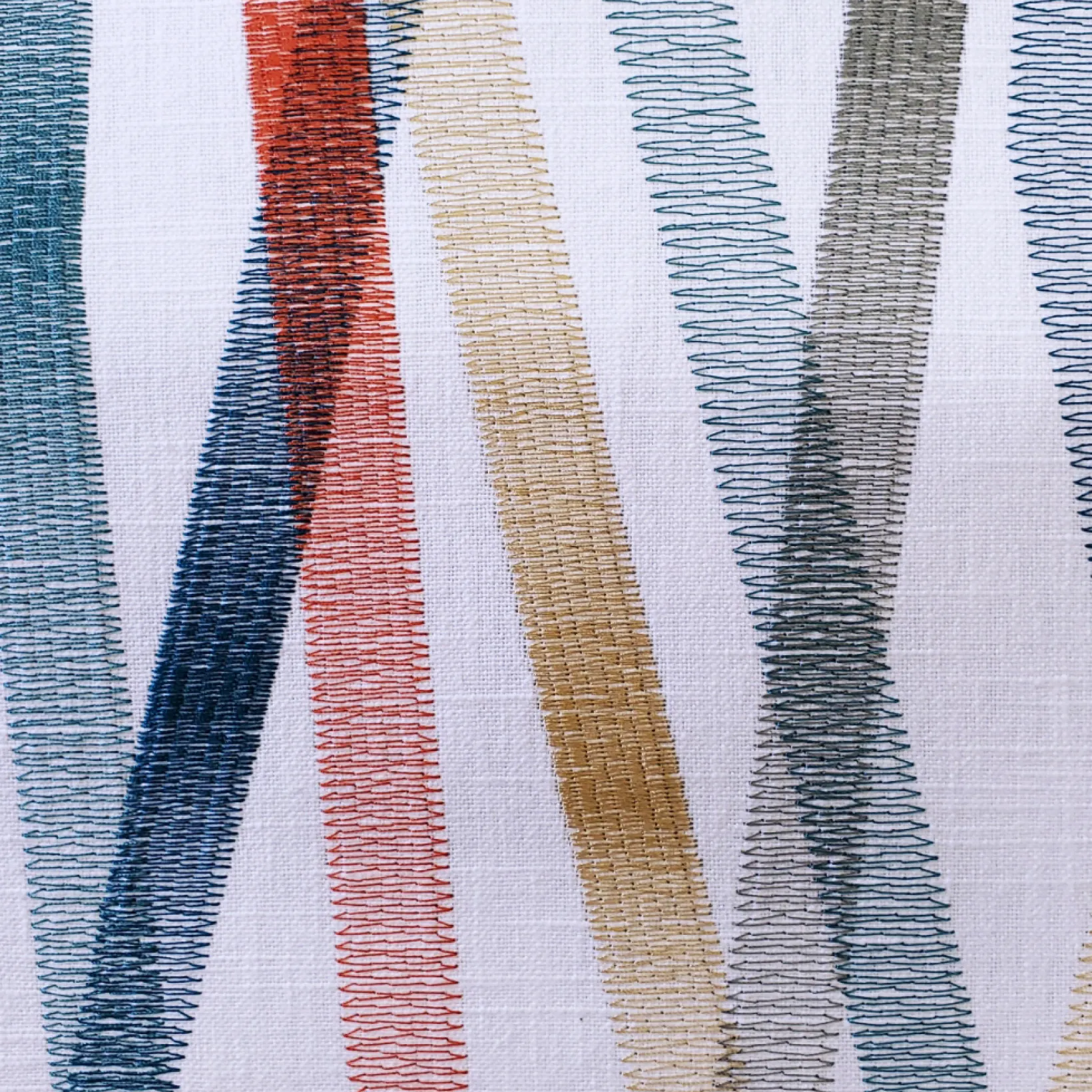 Wandering Lines Ocean Coast Throw Pillow 14x24