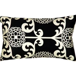 Waverly Fun Floret Licorice 12x20 Throw Pillow