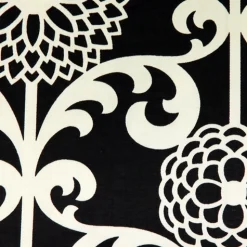 Waverly Fun Floret Licorice 20x20 Throw Pillow