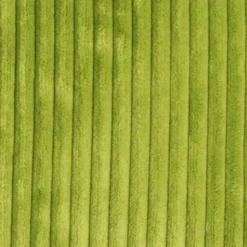Wide Wale Corduroy 22x22 Green Throw Pillow