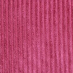 Wide Wale Corduroy 22x22 Magenta Pink Throw Pillow