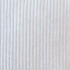 Wide Wale Corduroy 22x22 Oyster Throw Pillow