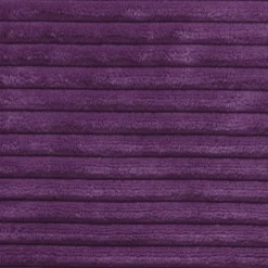 Wide Wale Corduroy 12x20 Purple Throw Pillow