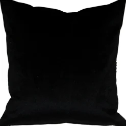 Winter Flock Black and White Throw Pillow 20x20
