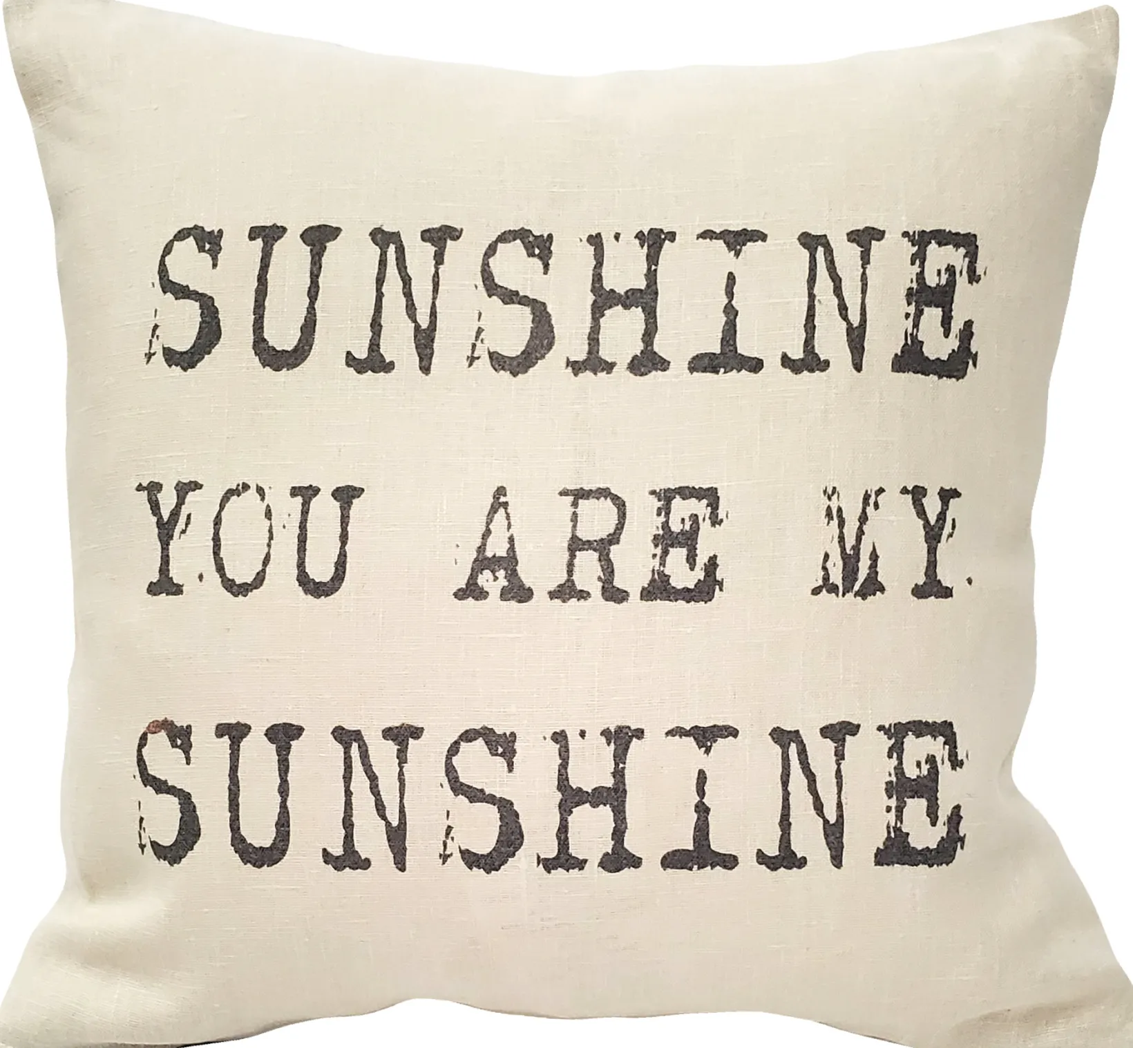 You Are My Sunshine Throw Pillow